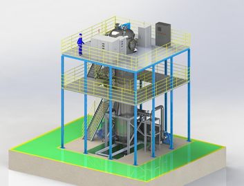 Vácuo do pó de metal (Al, Cu, Fe, etc.)/projeto da atomização de /water gás do Não-vácuo
